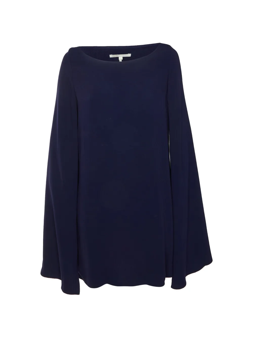 Maje Lombardie cape mini dress - Blu