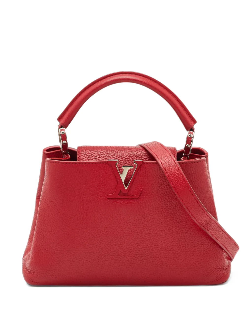 Louis Vuitton Pre-Owned Capucines BB satchel bag - Red