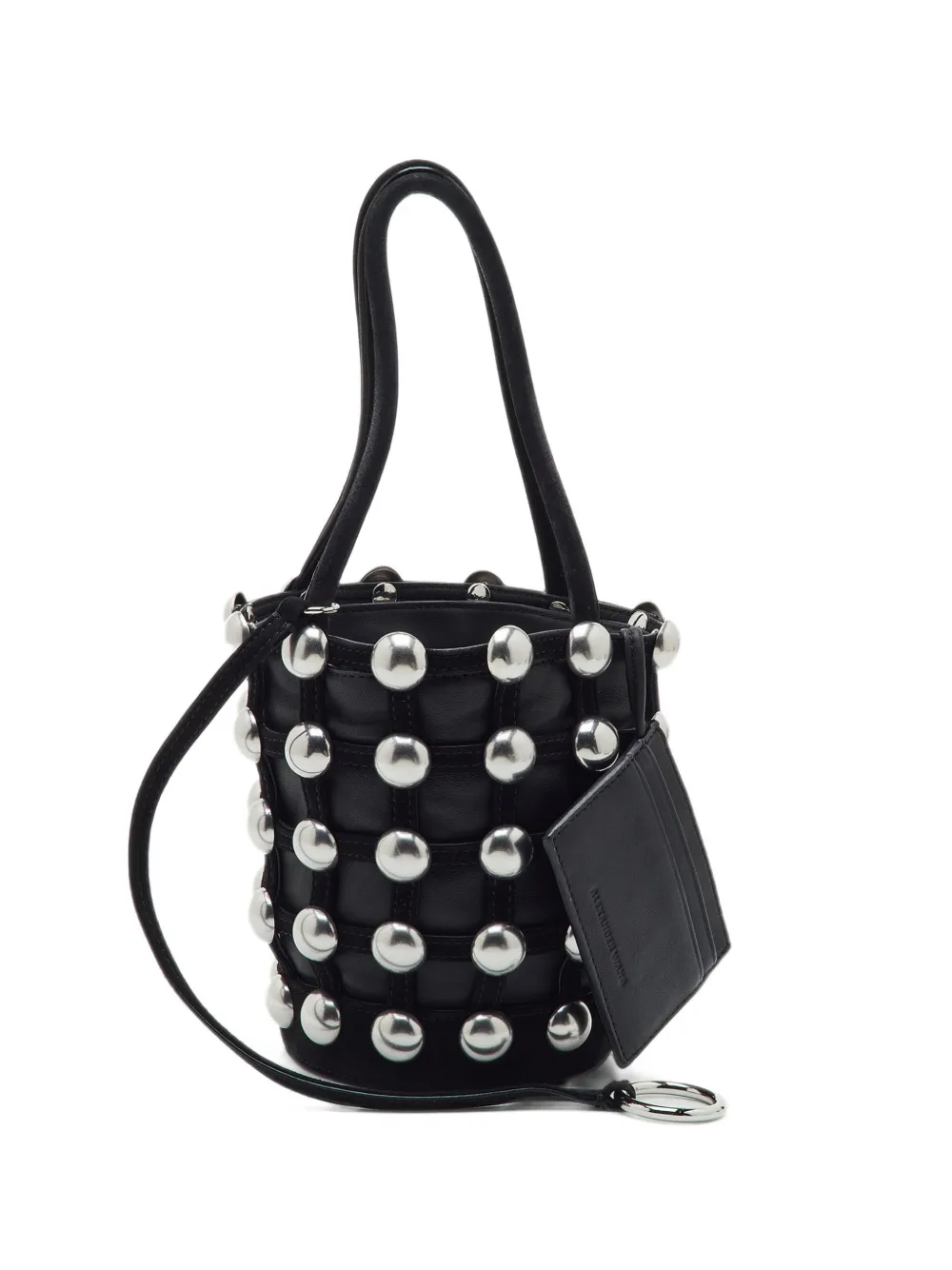 Alexander Wang Roxy studded bucket bag - Schwarz