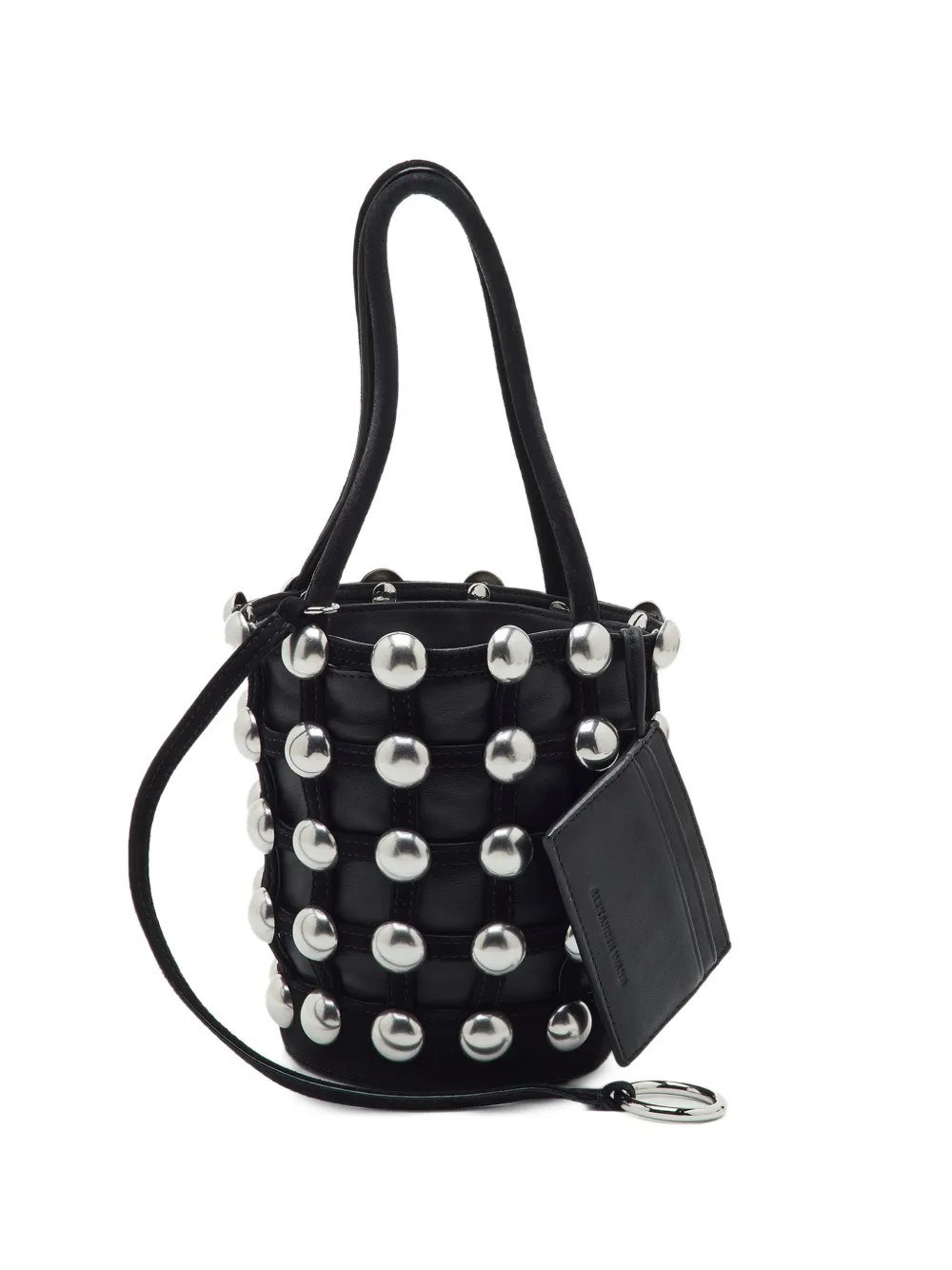 Alexander Wang Roxy studded bucket bag - Schwarz