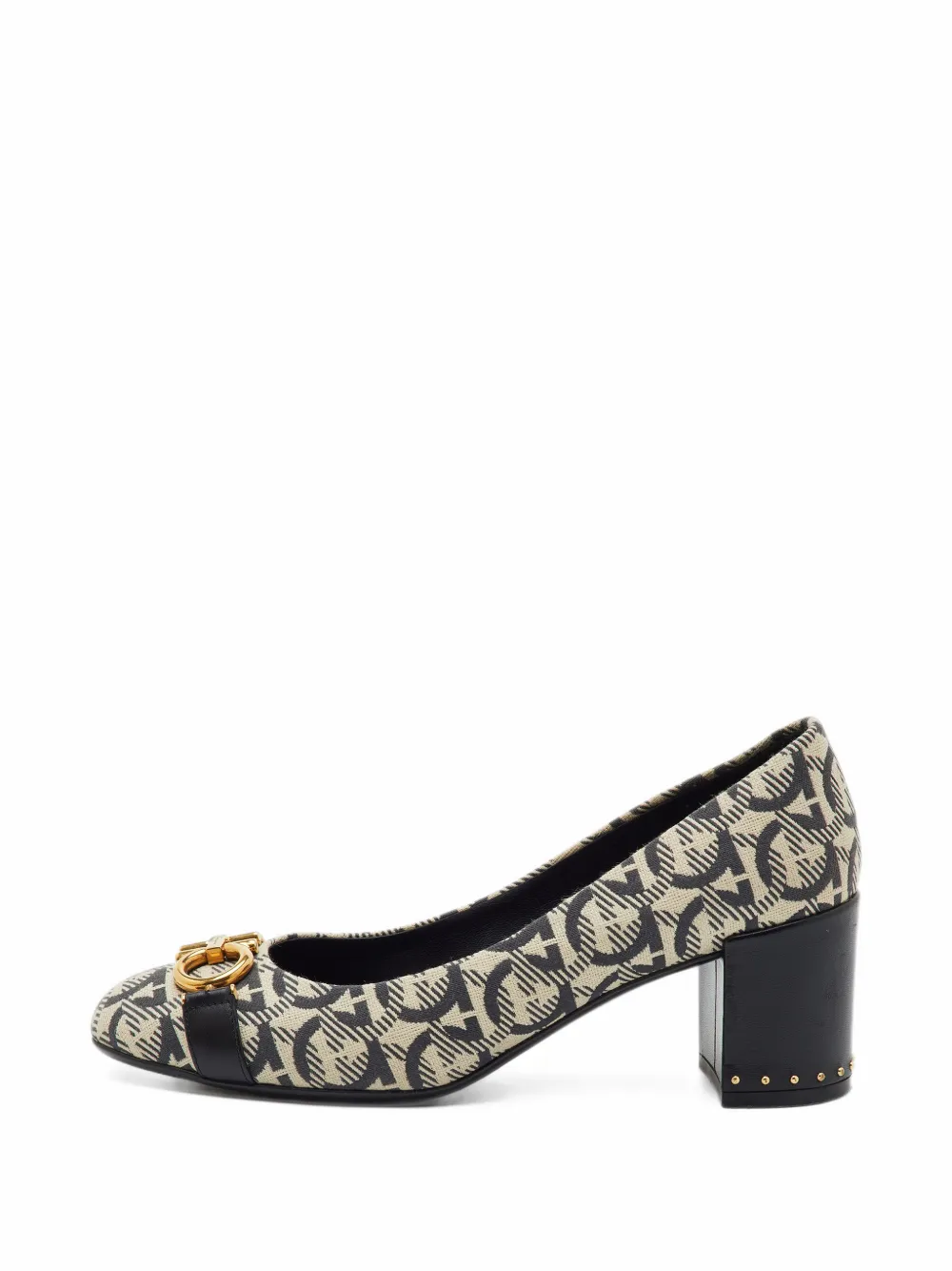 Ferragamo Pre-Owned Garda Gancini buckle pumps - Toni neutri
