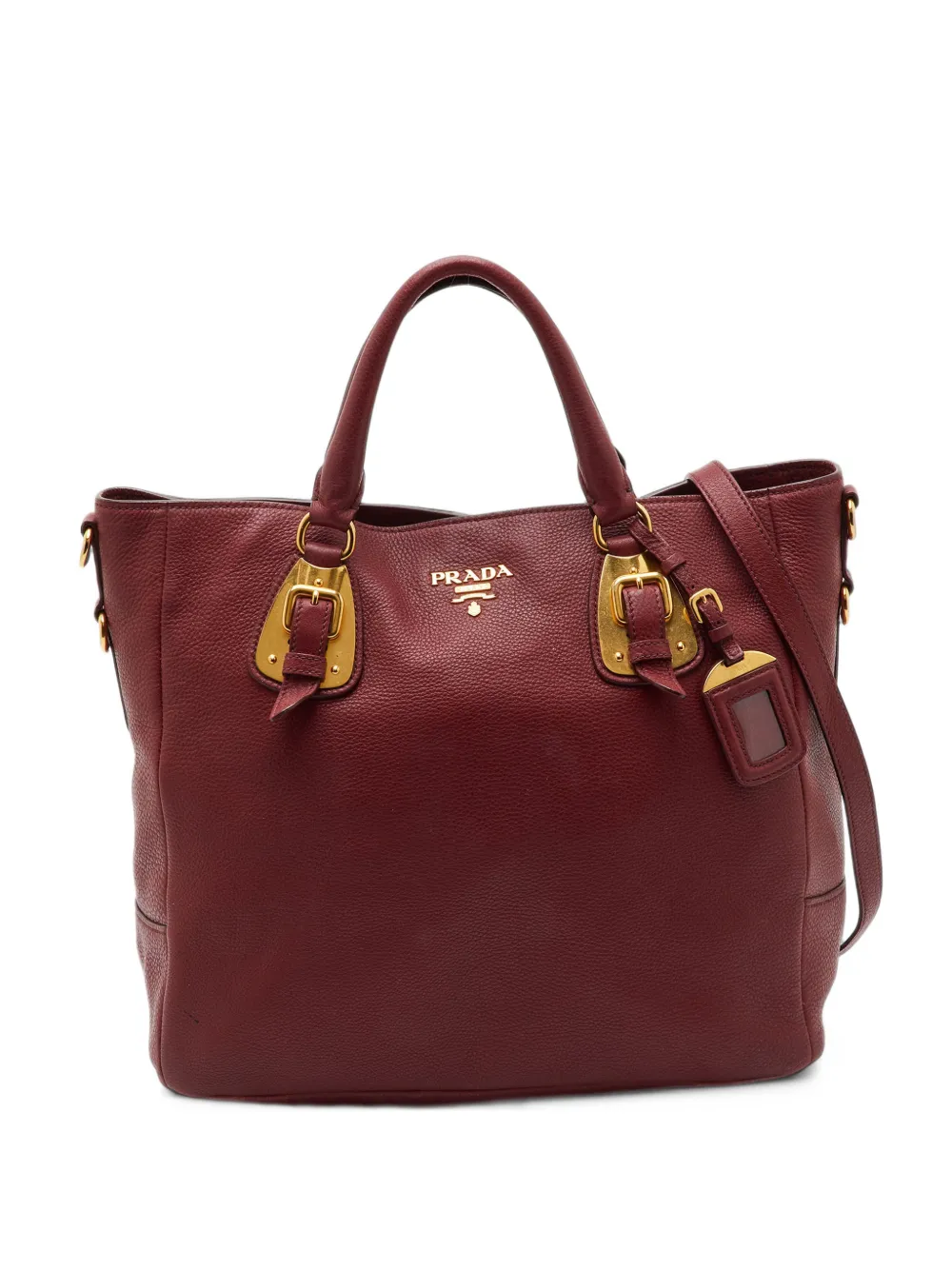 Prada Pre-Owned Vitello Daino tote bag - Rot