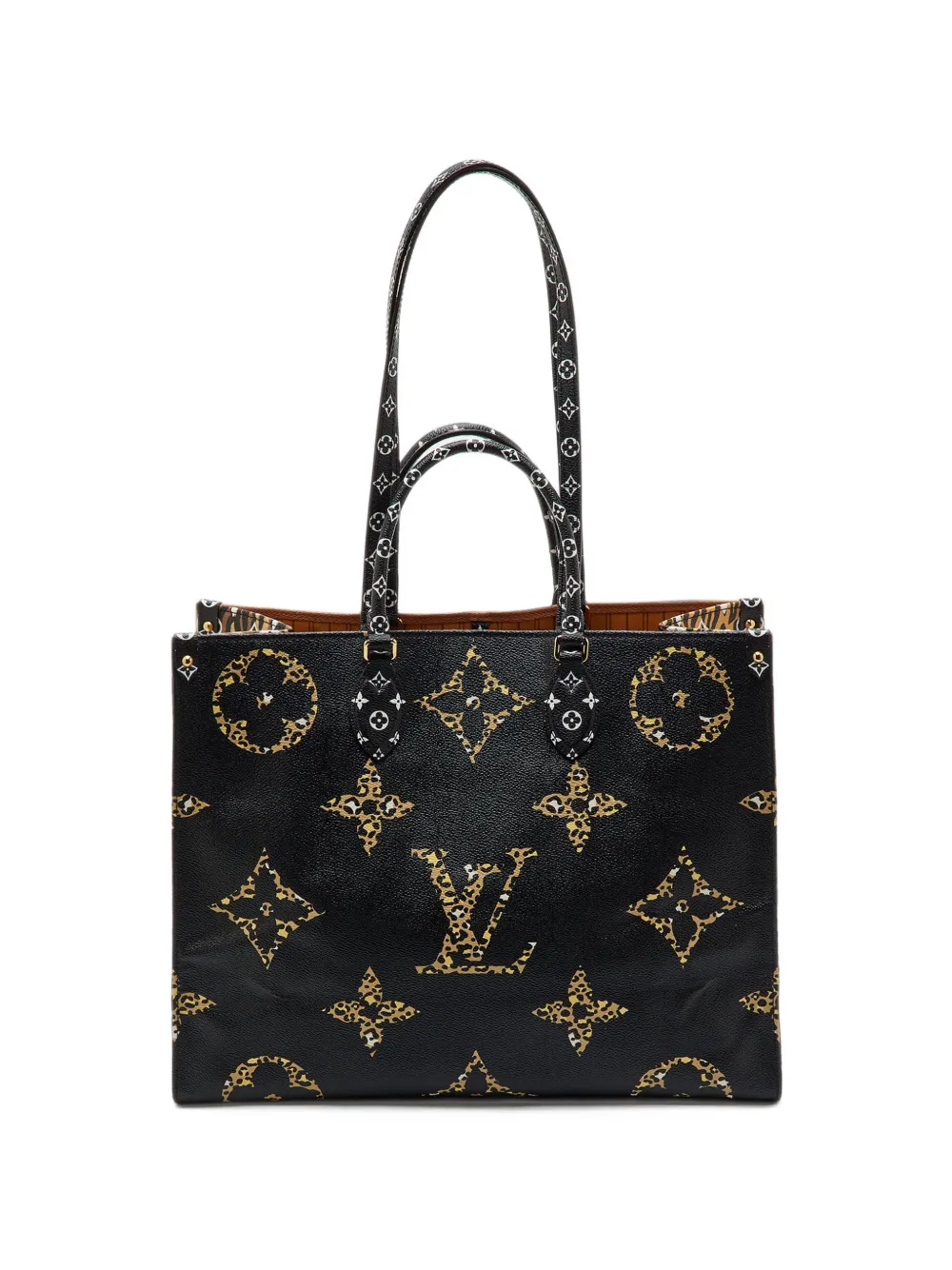 Louis Vuitton Pre-Owned 2019 GM Onthego Monogram giant jungle tote bag - Schwarz
