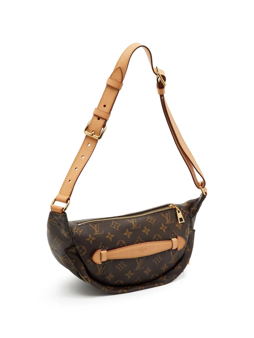 Louis Vuitton Pre-Owned 2018 heuptas met monogram Bruin