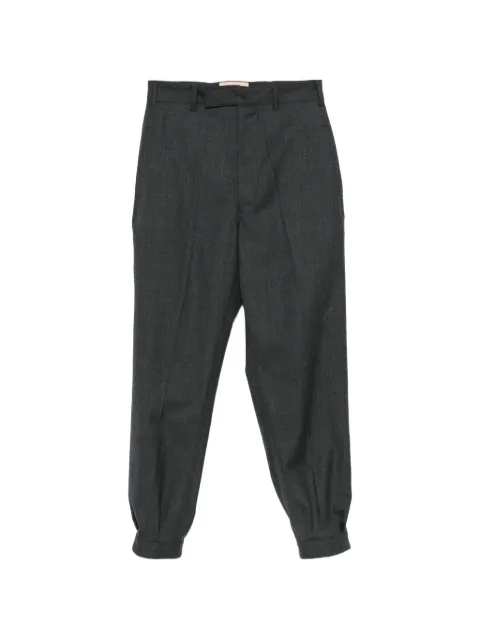 Plan C Hose wool twill trousers