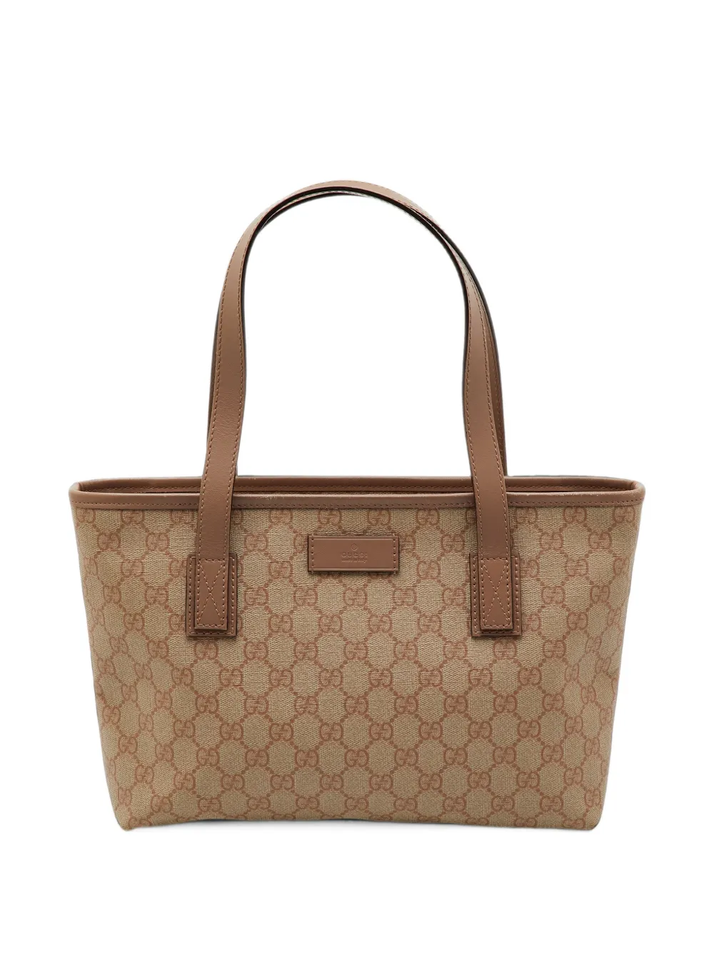 Gucci Pre-Owned small GG Supreme tote bag - Toni neutri