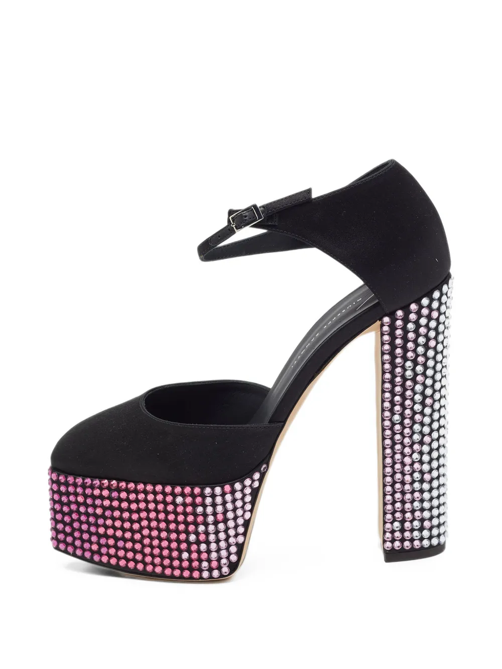 Giuseppe Zanotti Vintage Bebe crystal-embellished pumps - Schwarz