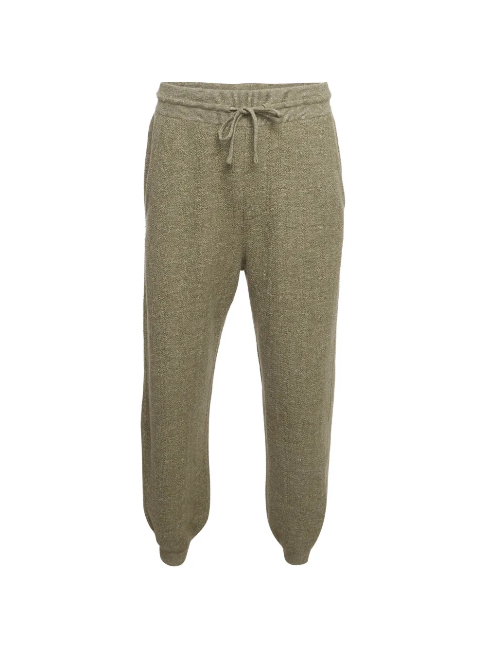 Loro Piana Pre-Owned drawstring knitted track pants - Grün