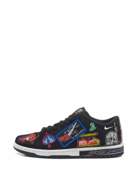 Nike x Neckface SB Dunk sneakers