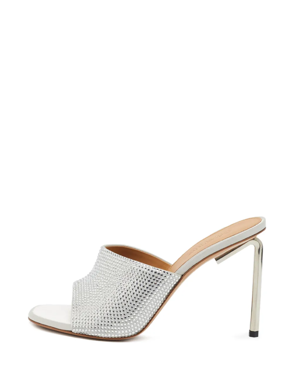 Off-White Pre-Owned Allen crystal-embellished sandals - Silber