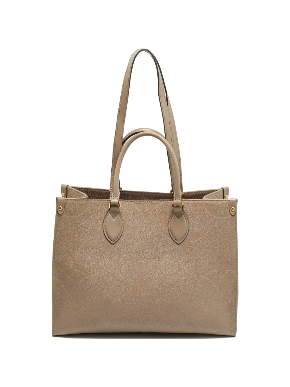 Louis Vuitton Pre-Owned MM Onthego Monogram Empreinte tote bag - Neutrals