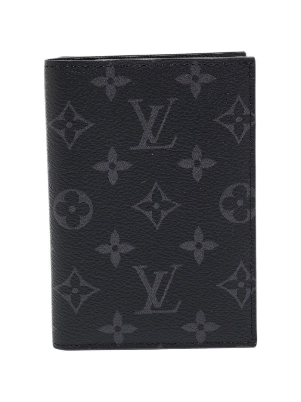 Louis Vuitton Pre-Owned Eclipse Monogram passport cover - Nero