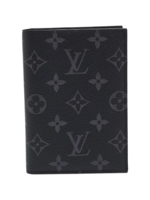Louis Vuitton Pre-Owned Eclipse Monogram passport cover