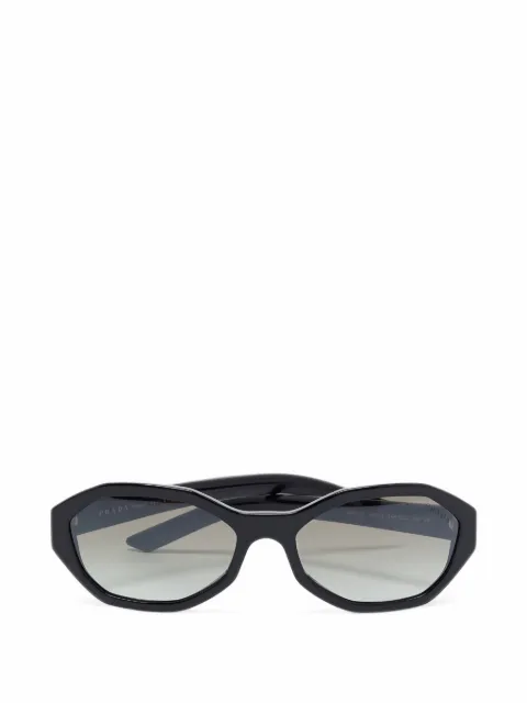Prada Pre-Owned lentes de sol SPR 20V con armazón geométrico