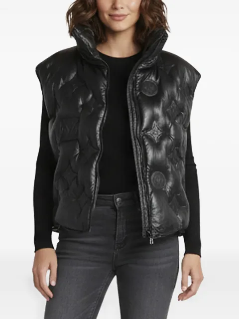 Louis Vuitton Pre-Owned logo embossed puffer jacket