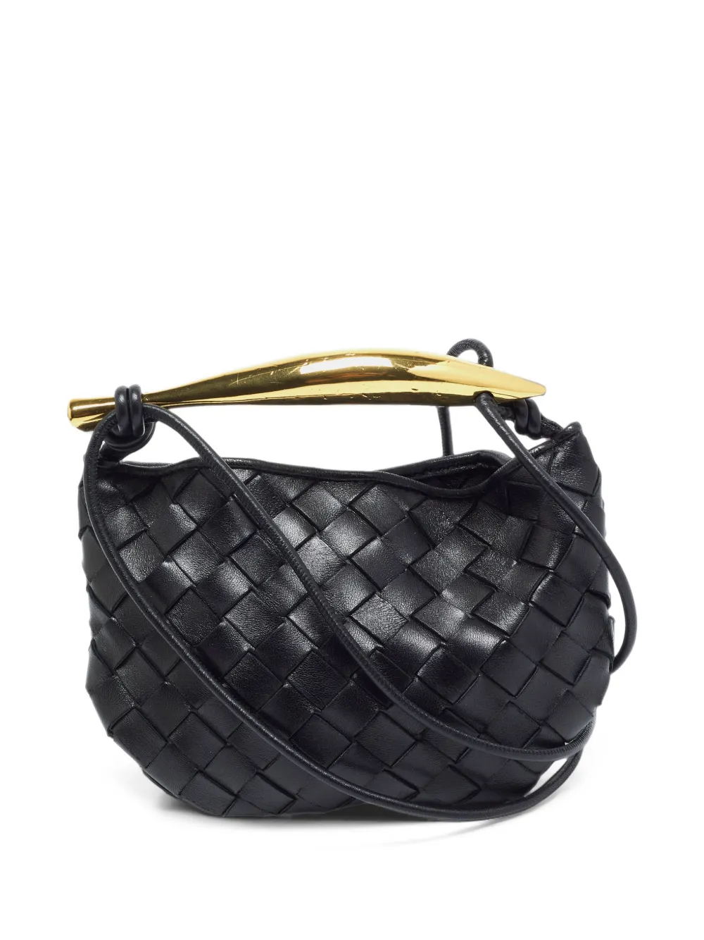 Bottega Veneta Pre-Owned baby Sardine Intrecciato tote bag - Schwarz