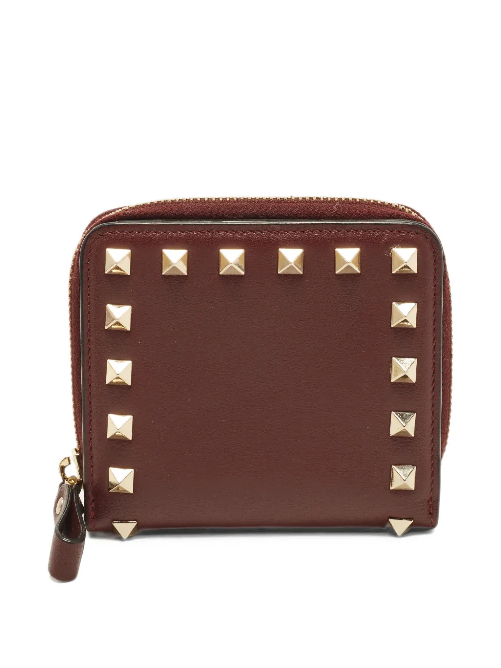 Valentino Garavani Pre-Owned Rockstud Portemonnaie - Rot