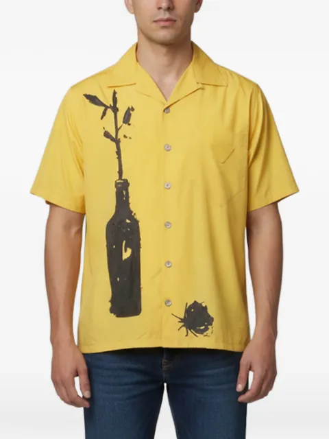 Prada Pre-Owned 2022 button-down short-sleeve shirt