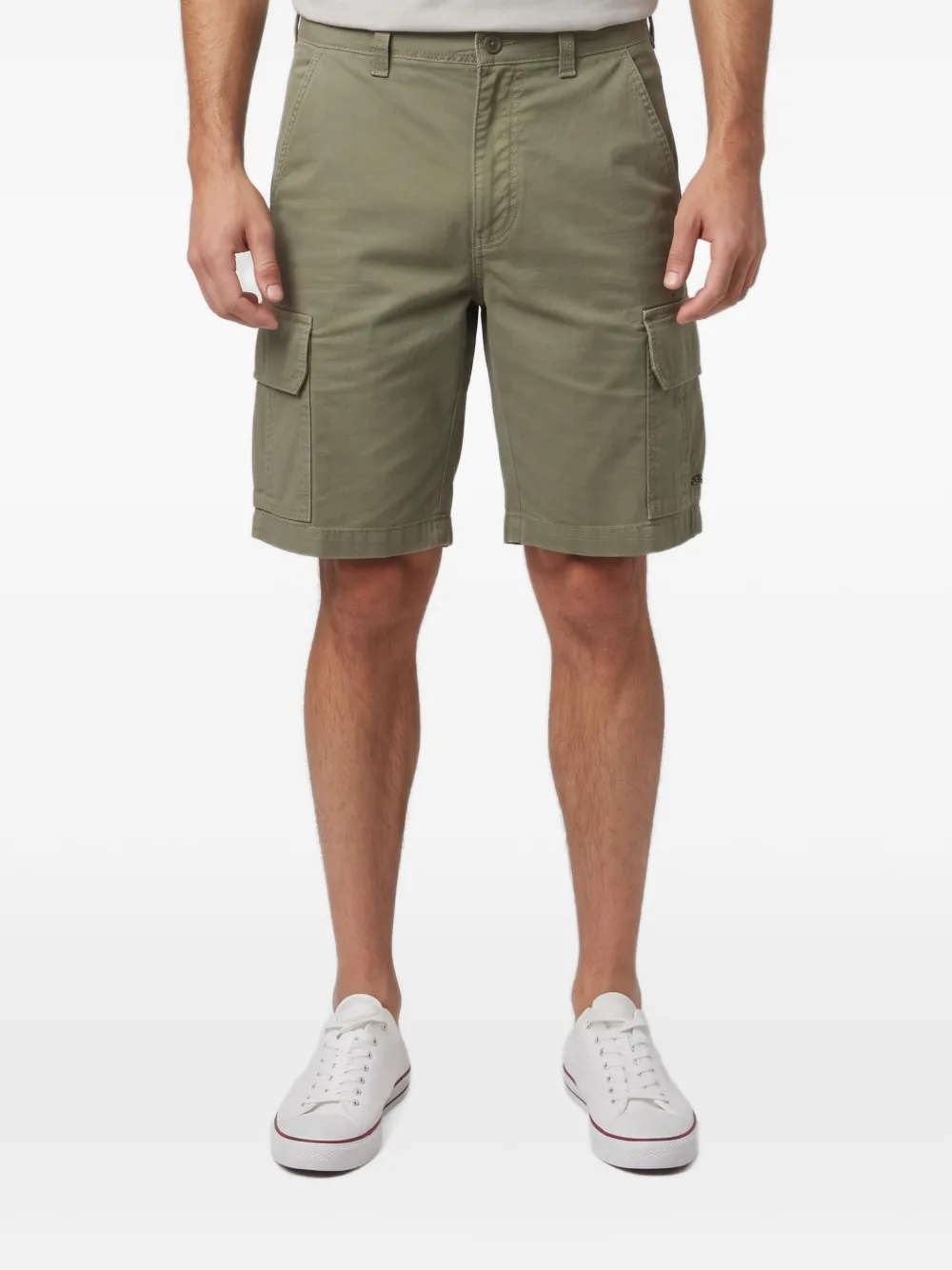 Loewe Pre-Owned x Paula’s Ibiza cargo shorts - Grün