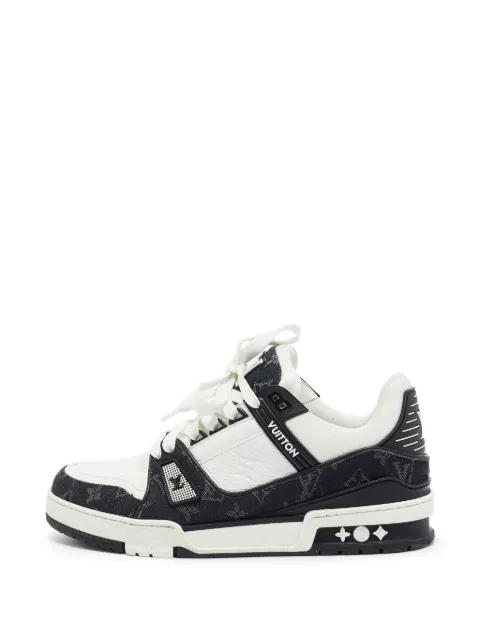 Louis Vuitton Pre-Owned LV Trainer Monogram denim sneakers