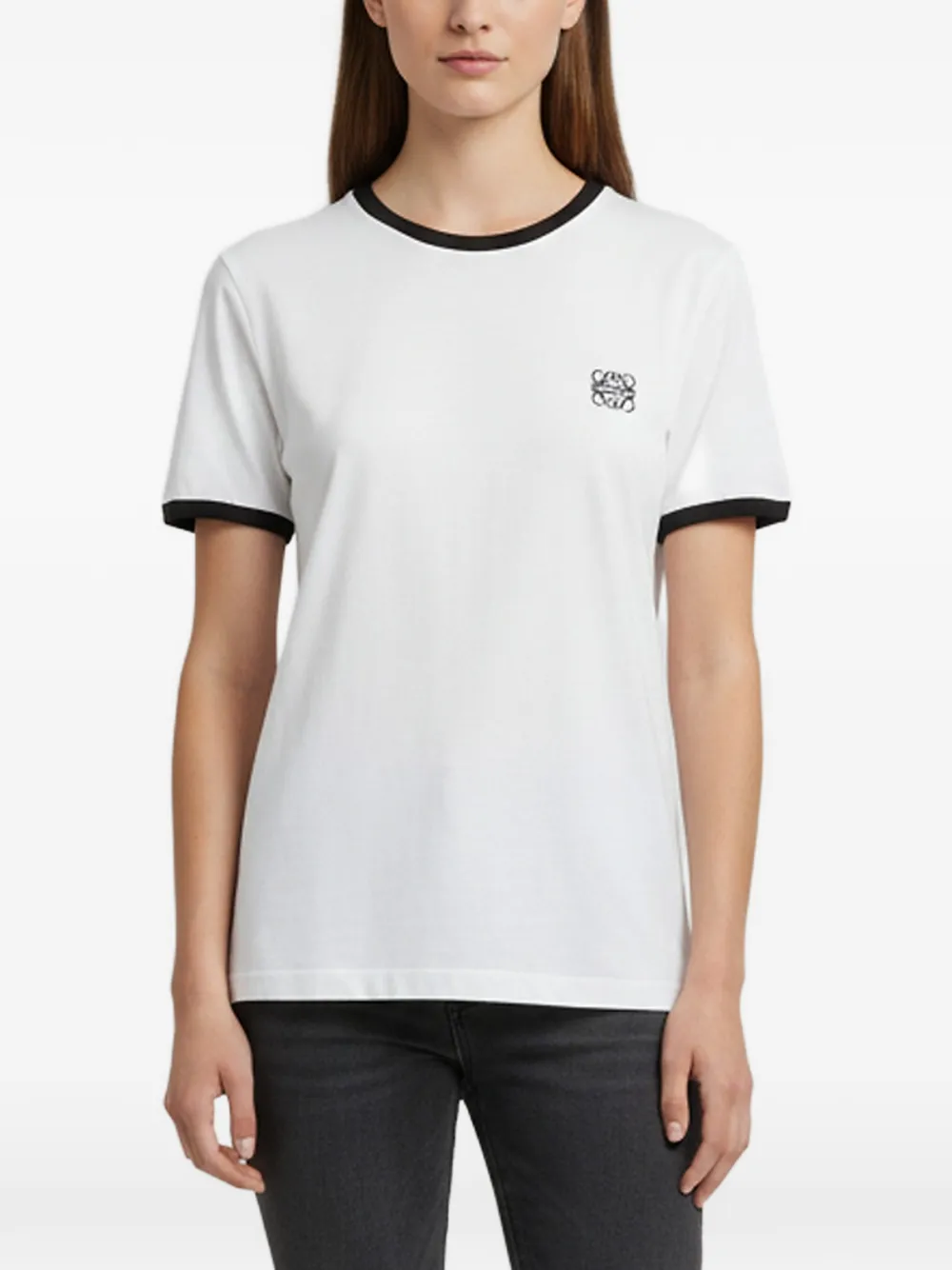 Loewe Pre-Owned Anagram short-sleeve T-shirt - Weiß