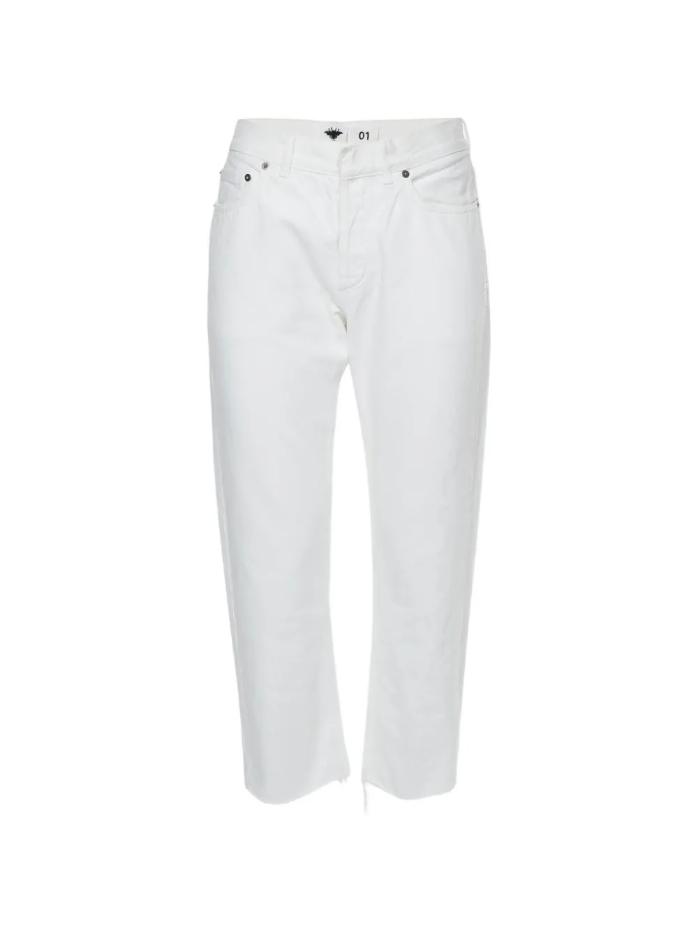 Christian Dior Pre-Owned straight-fit jeans - Weiß