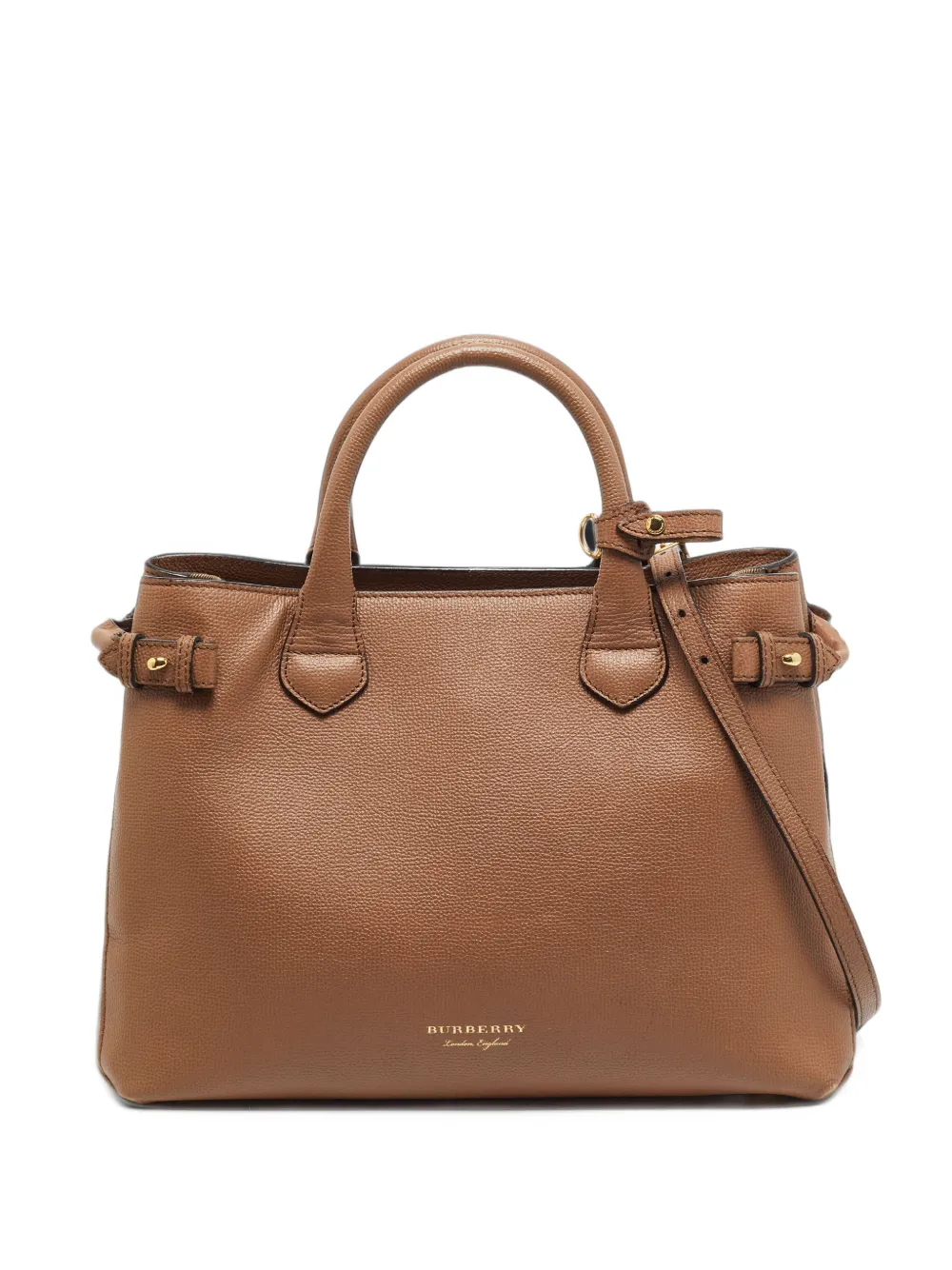 Burberry Pre-Owned medium Banner House check tote bag - Neutrals