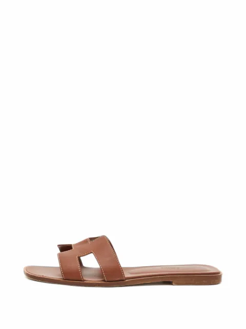 Hermès Pre-Owned Oran flat sandals