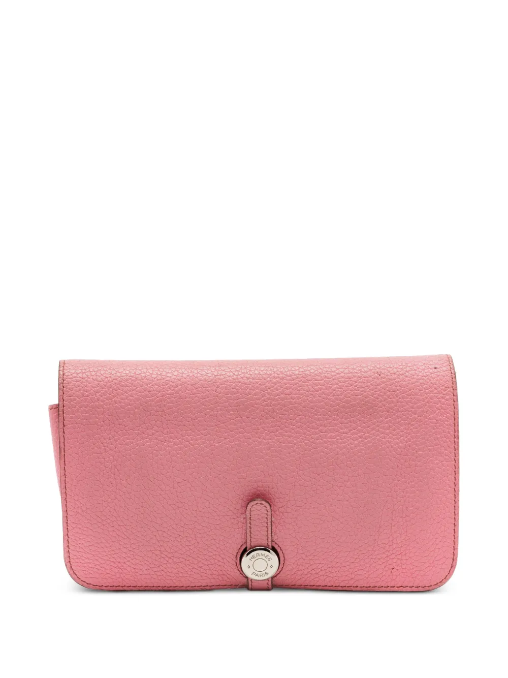 Hermès Pre-Owned 2009 Dogon Duo Rose Sakura Togo Lederportemonnaie - Rosa
