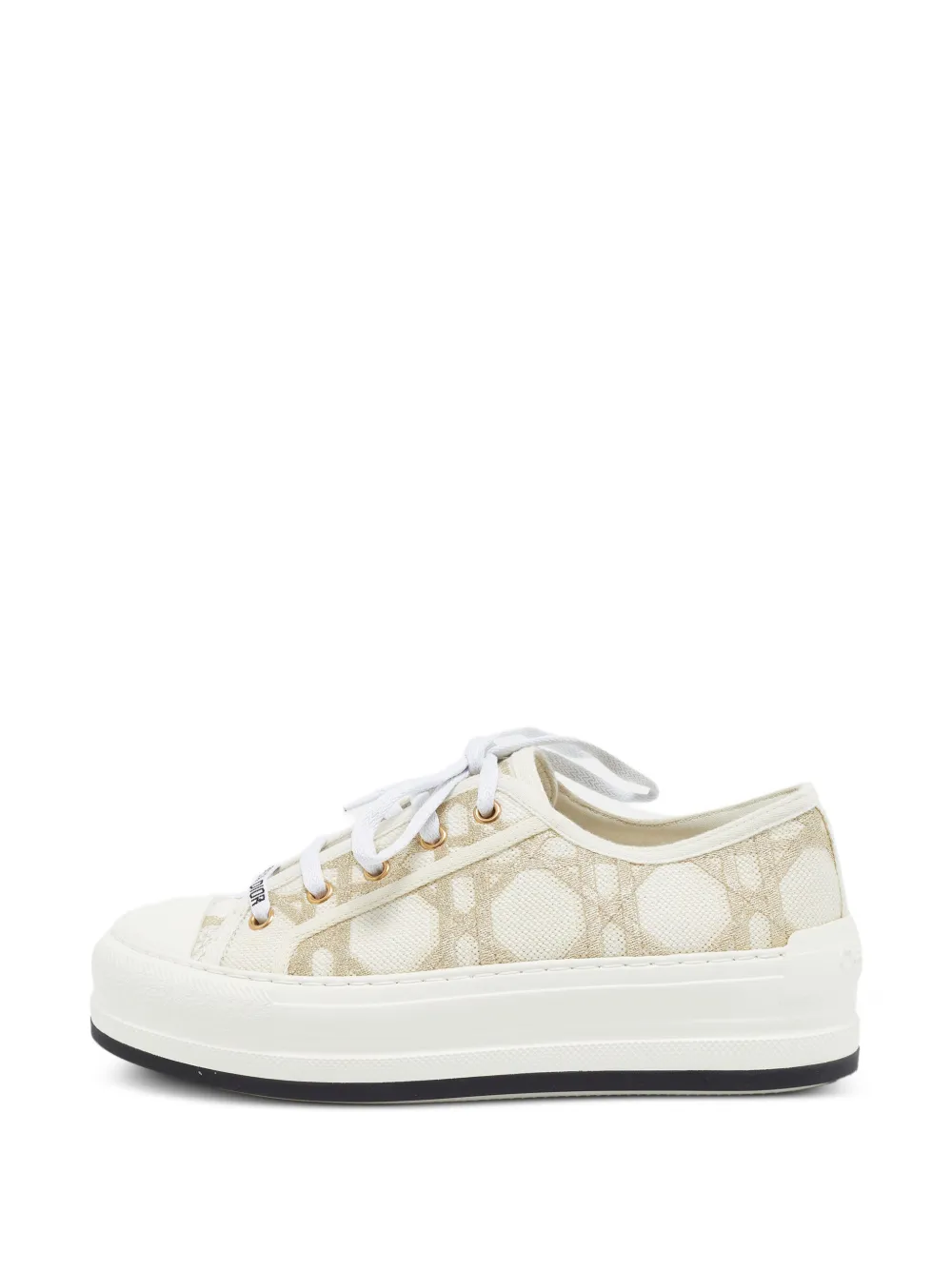 Christian Dior Pre-Owned Walk'n'Dior platform sneakers - Nude