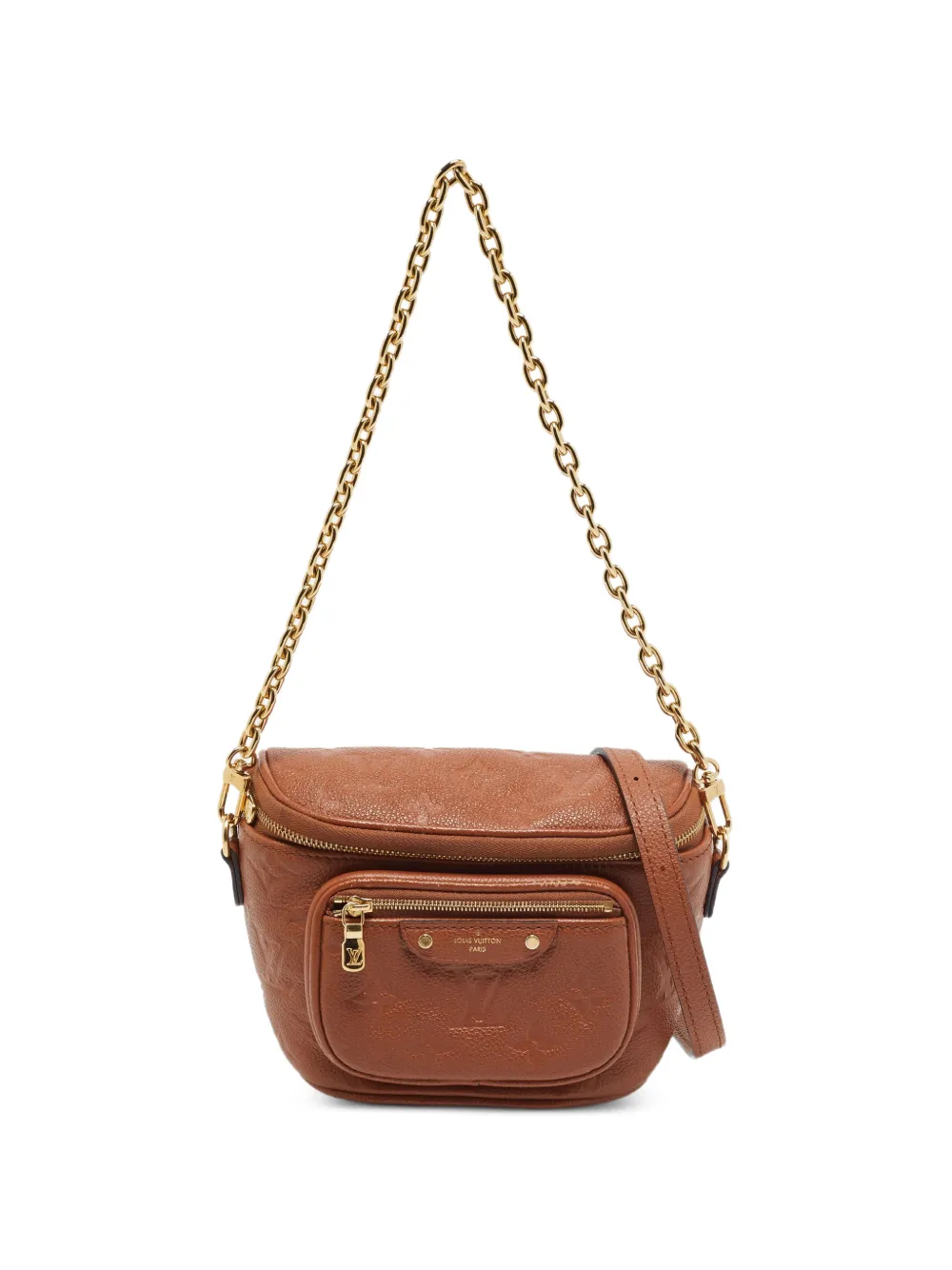 Louis Vuitton Pre-Owned Monogram Empreinte leather mini shoulder bag - Braun