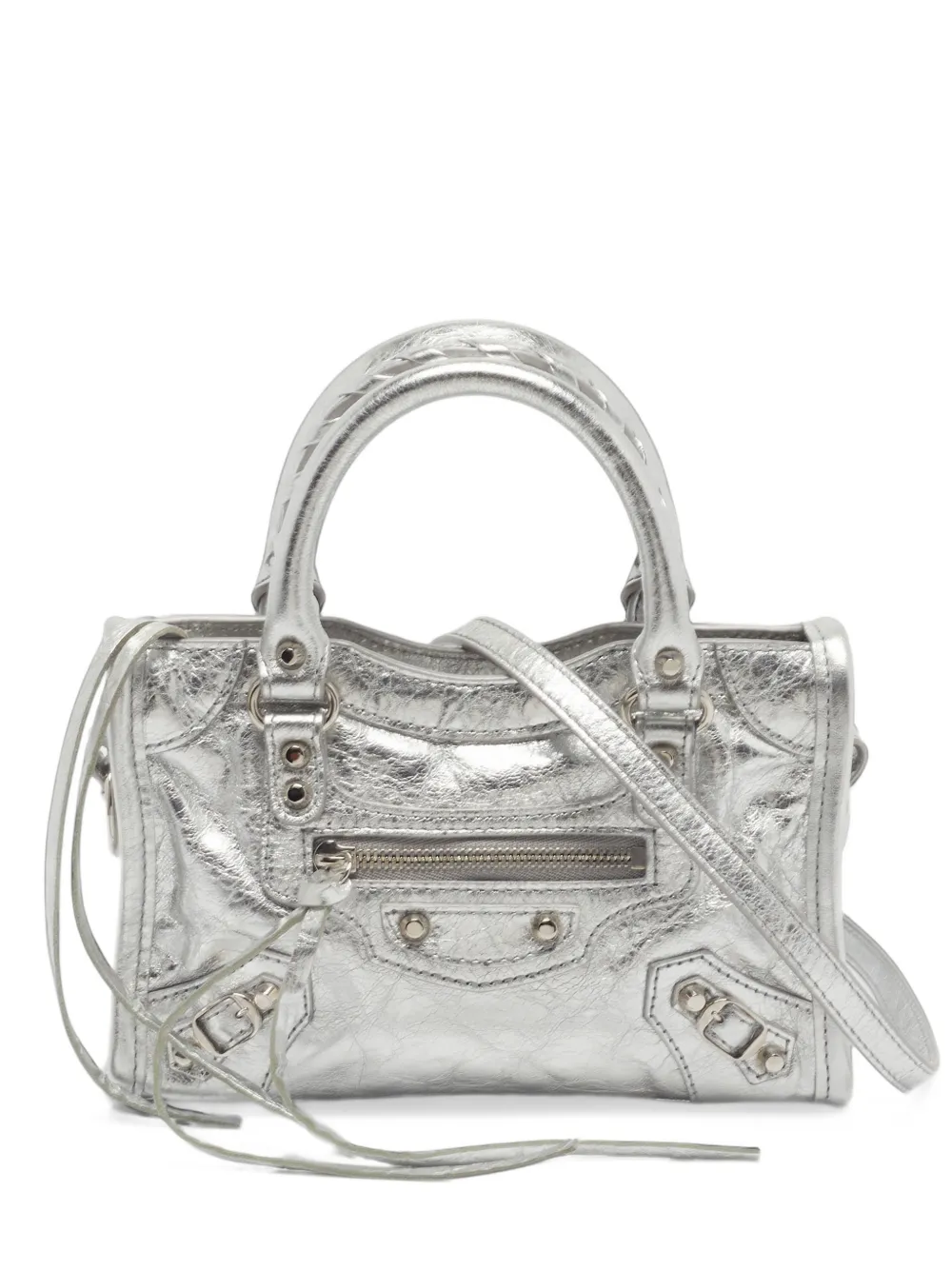 Balenciaga Pre-Owned nano Le City tote bag - Silber
