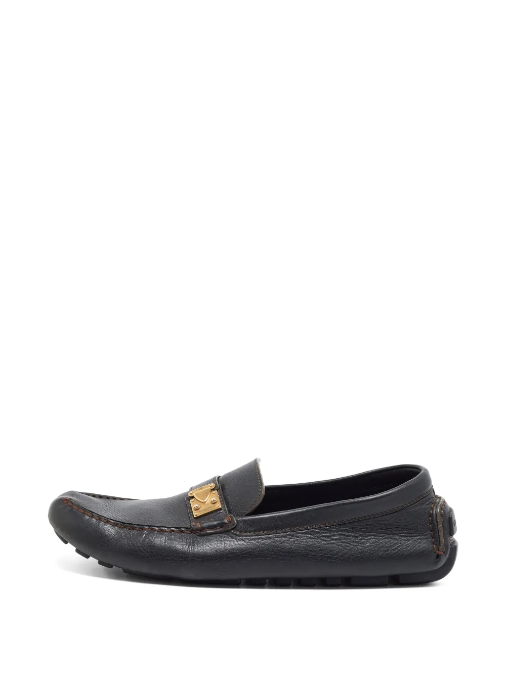Louis Vuitton Pre-Owned Suhali Lombok loafers - Schwarz