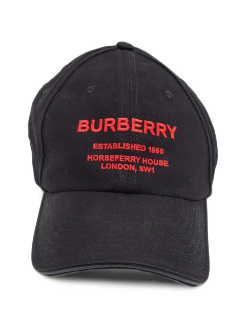 Burberry Pre-Owned cotton baseball cap