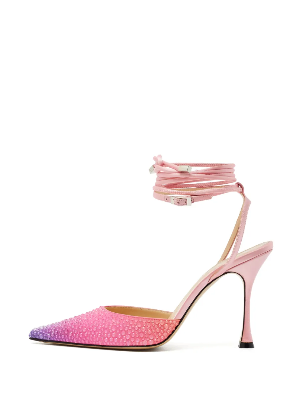 MACH & MACH crystal-embellished pumps - Rosa