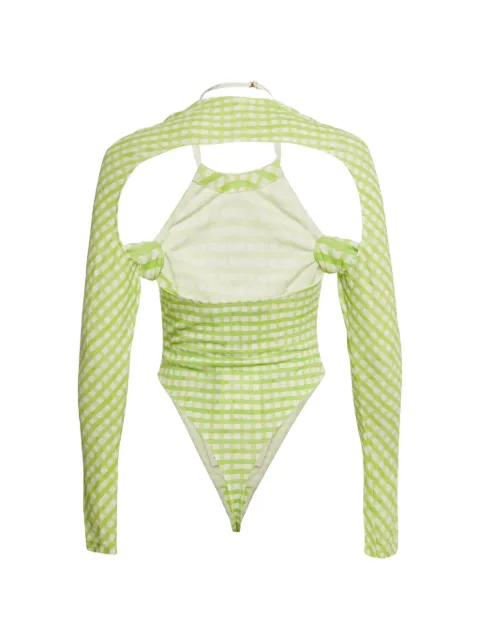 Jacquemus Pre-Owned Le Body Nodi cut-out bodysuit