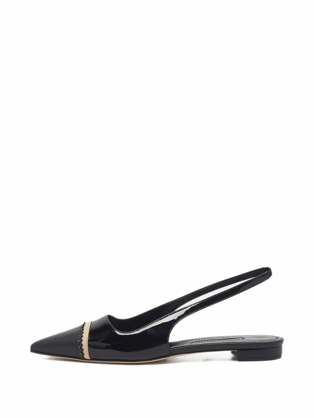 Manolo Blahnik Tuxa slingback pumps - Schwarz