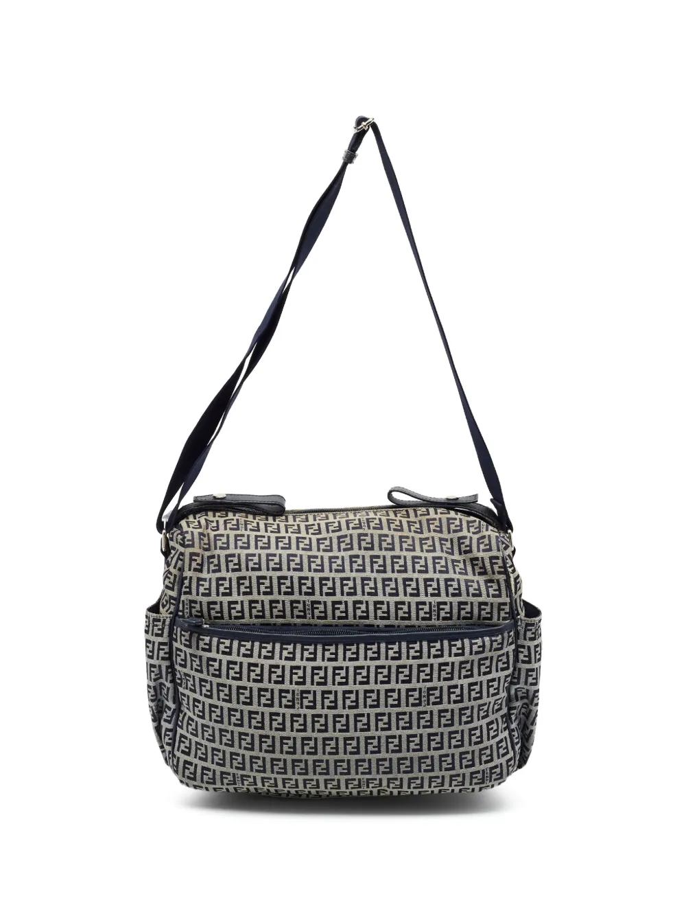 Fendi Pre-Owned 2017 Zucchino diaper shoulder bag - Blau