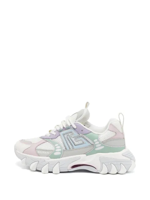 Balmain Pre-Owned B-East PB panelled sneakers