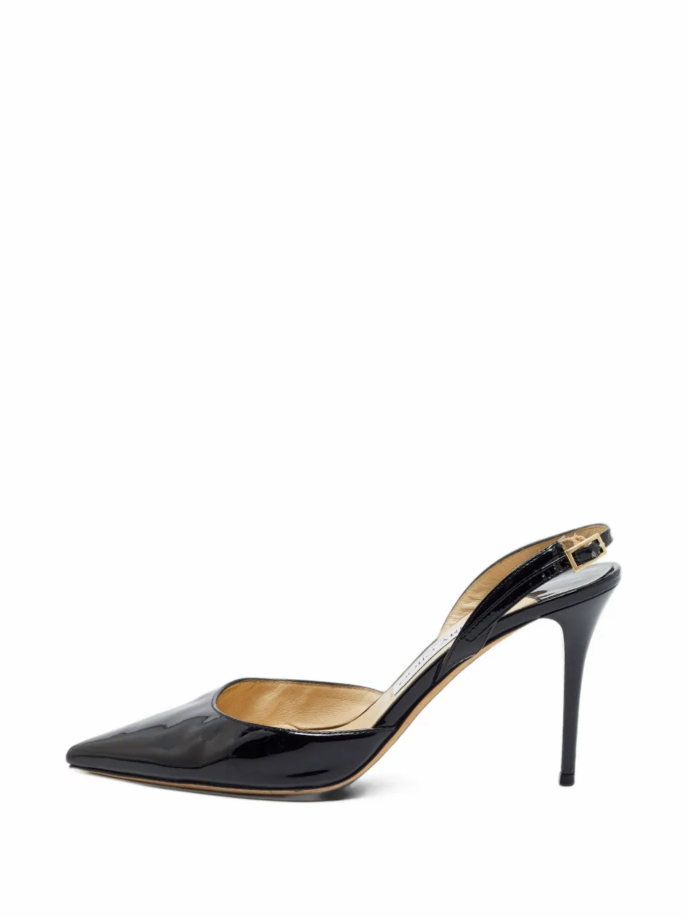 Jimmy Choo Pre-Owned Tilly leather heeled pumps - Schwarz