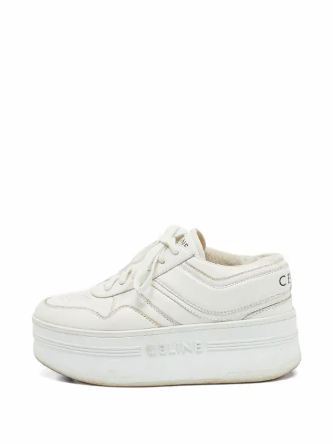 Celine Pre-Owned tenis Vlada con plataforma y agujetas