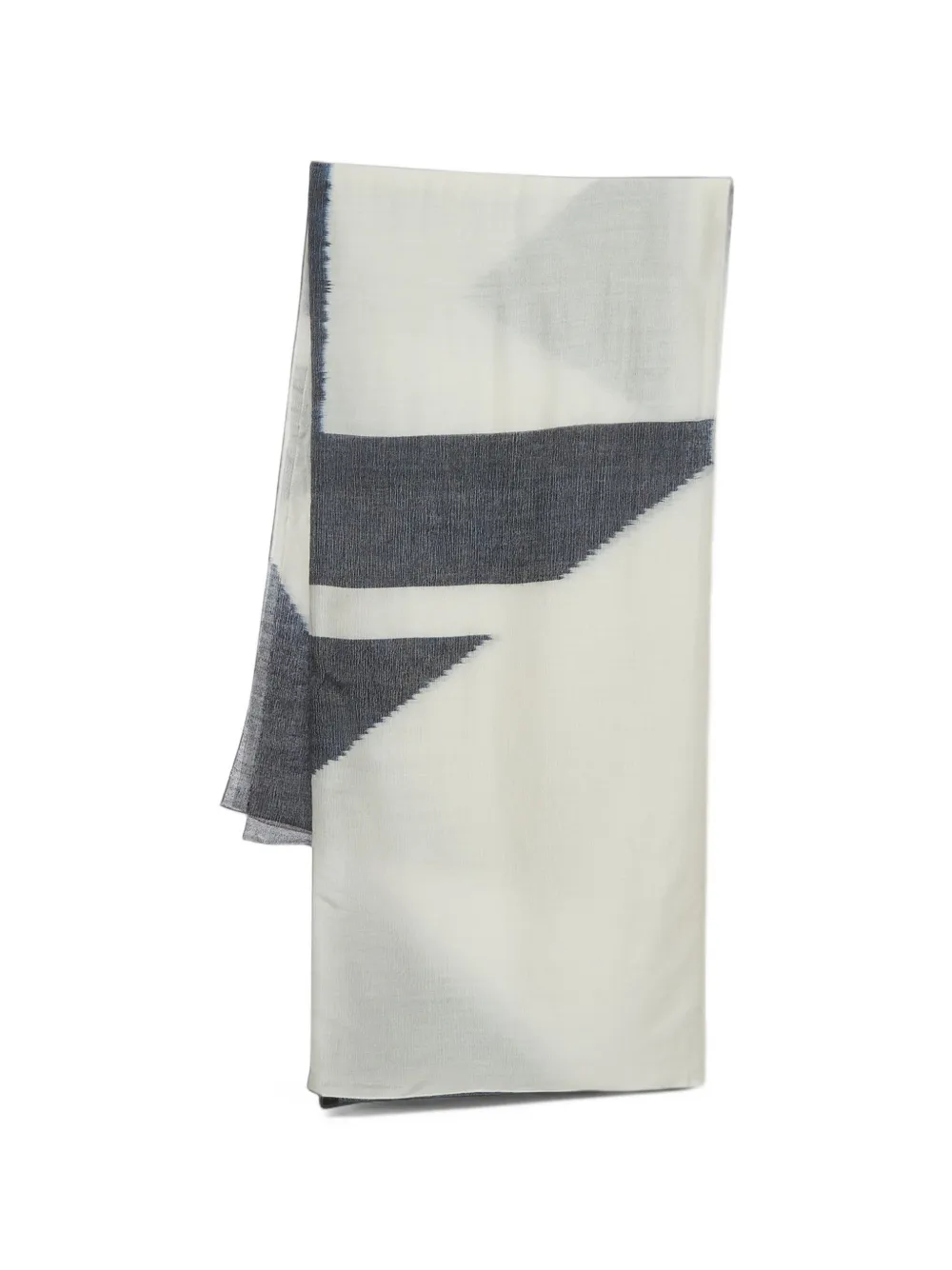 Hermès Pre-Owned Geometric H square scarf - Weiß