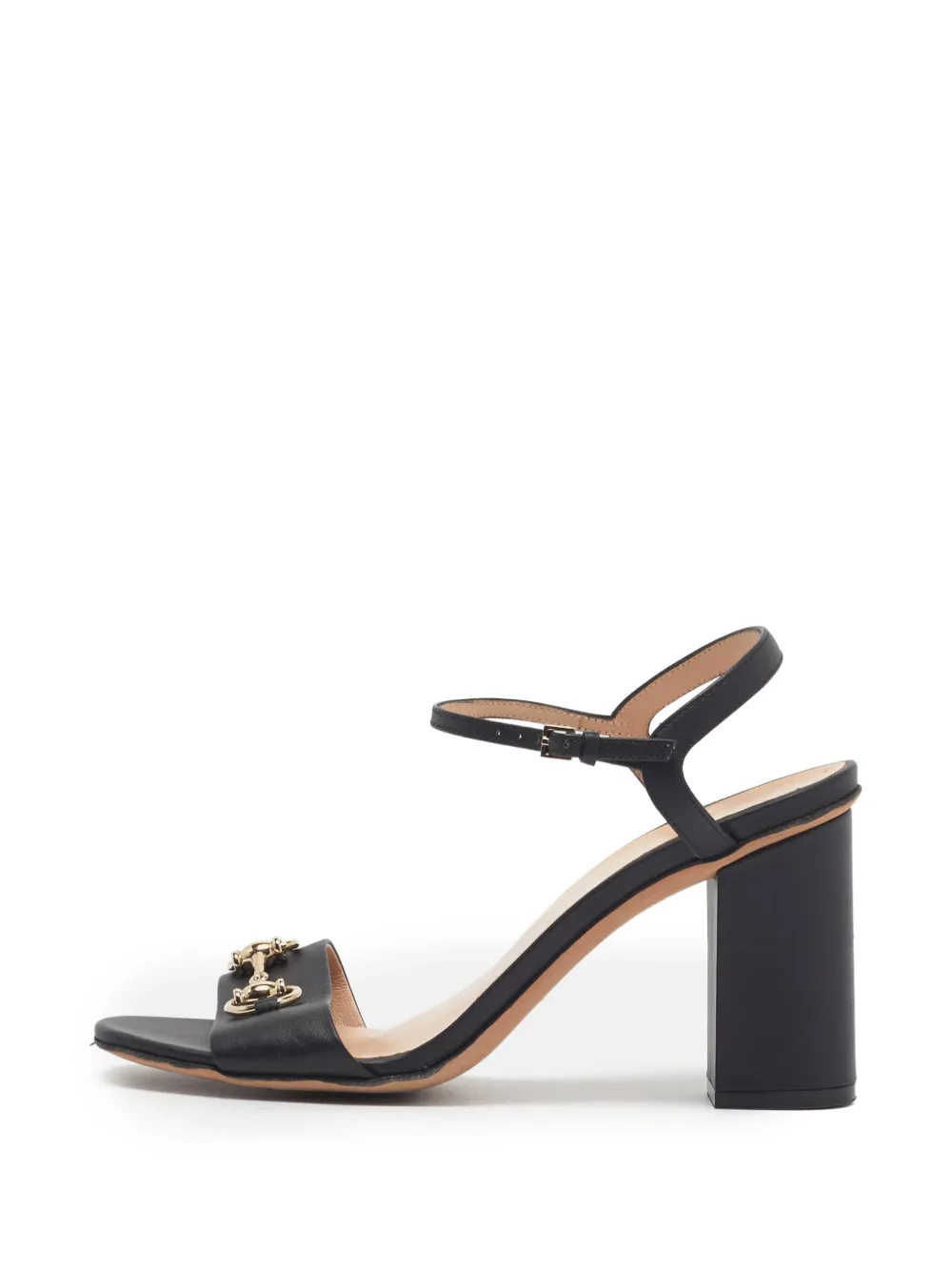 Gucci Pre-Owned Horsebit ankle strap sandals - Schwarz