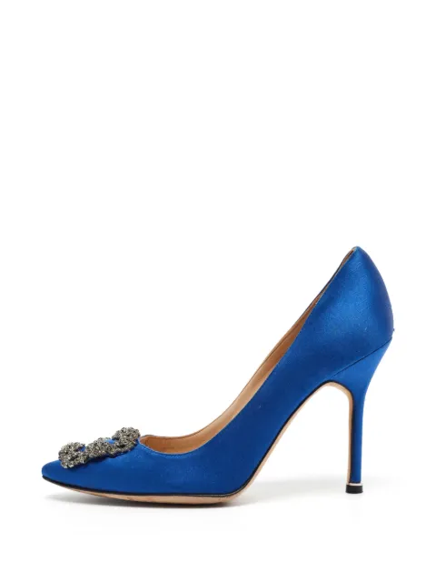 Manolo Blahnik Pumps Hangisi con cristalli