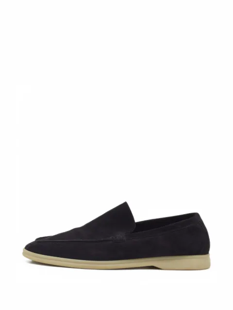 Loro Piana Pre-Owned Summer Walk suede loafers
