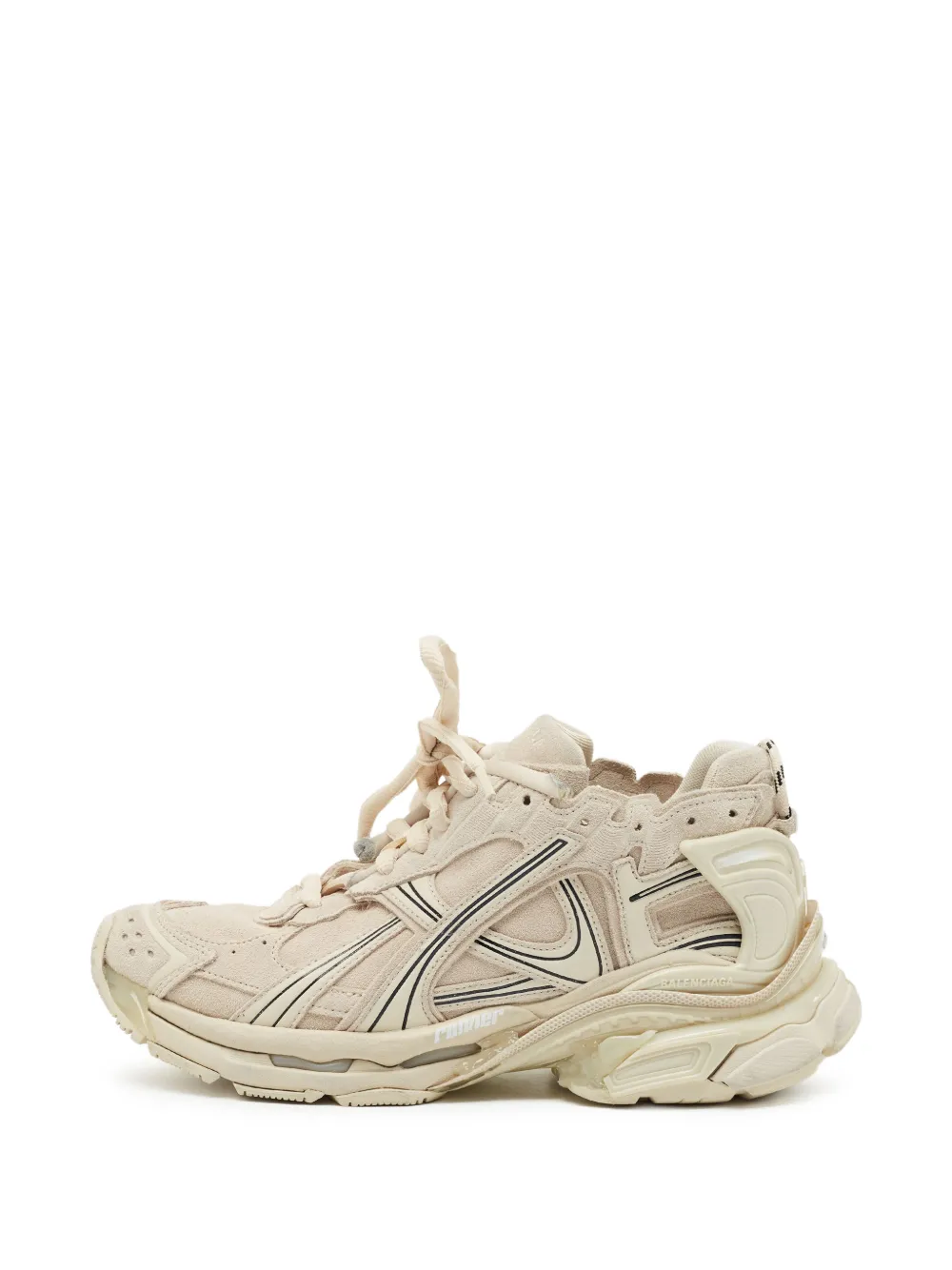 Balenciaga Pre-Owned Runner sneakers - Nude