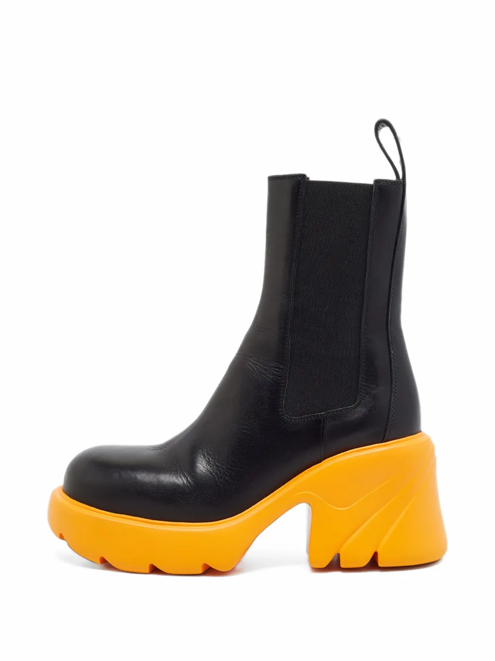 Bottega Veneta Pre-Owned Flash round-toe Chelsea boots - Schwarz