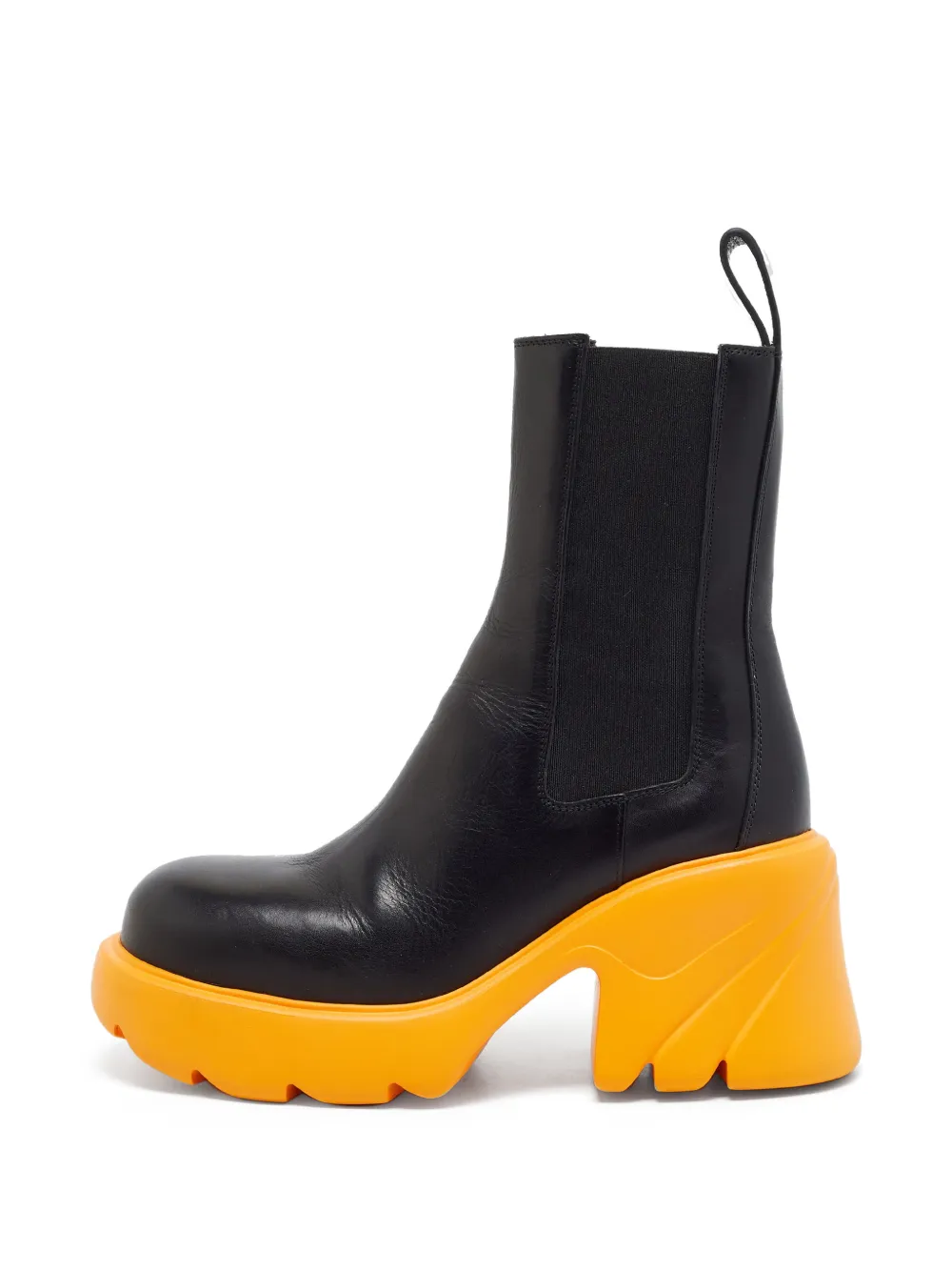 Bottega Veneta Pre-Owned Flash round-toe Chelsea boots - Schwarz