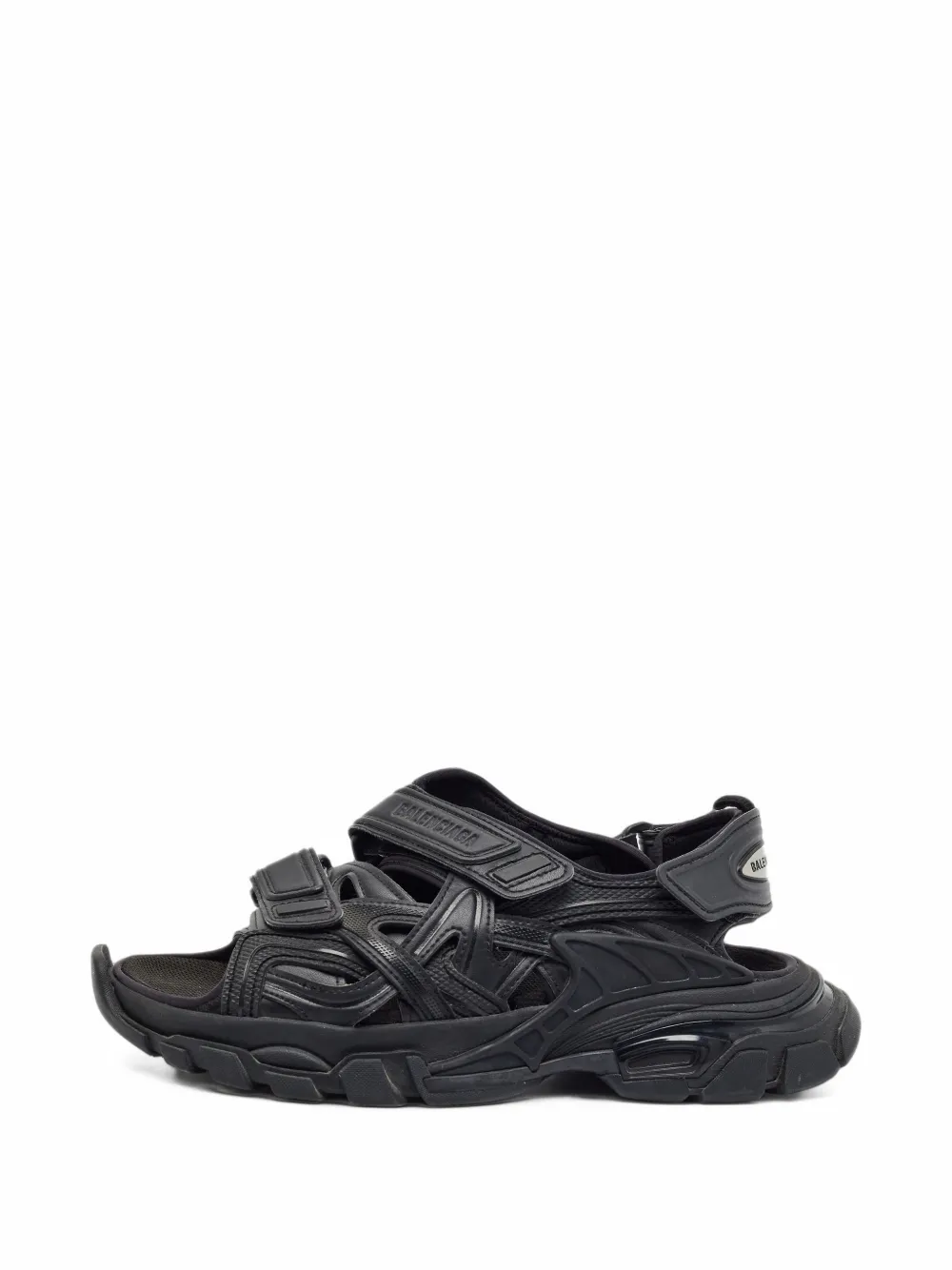 Balenciaga Pre-Owned Track slingback sandals - Schwarz
