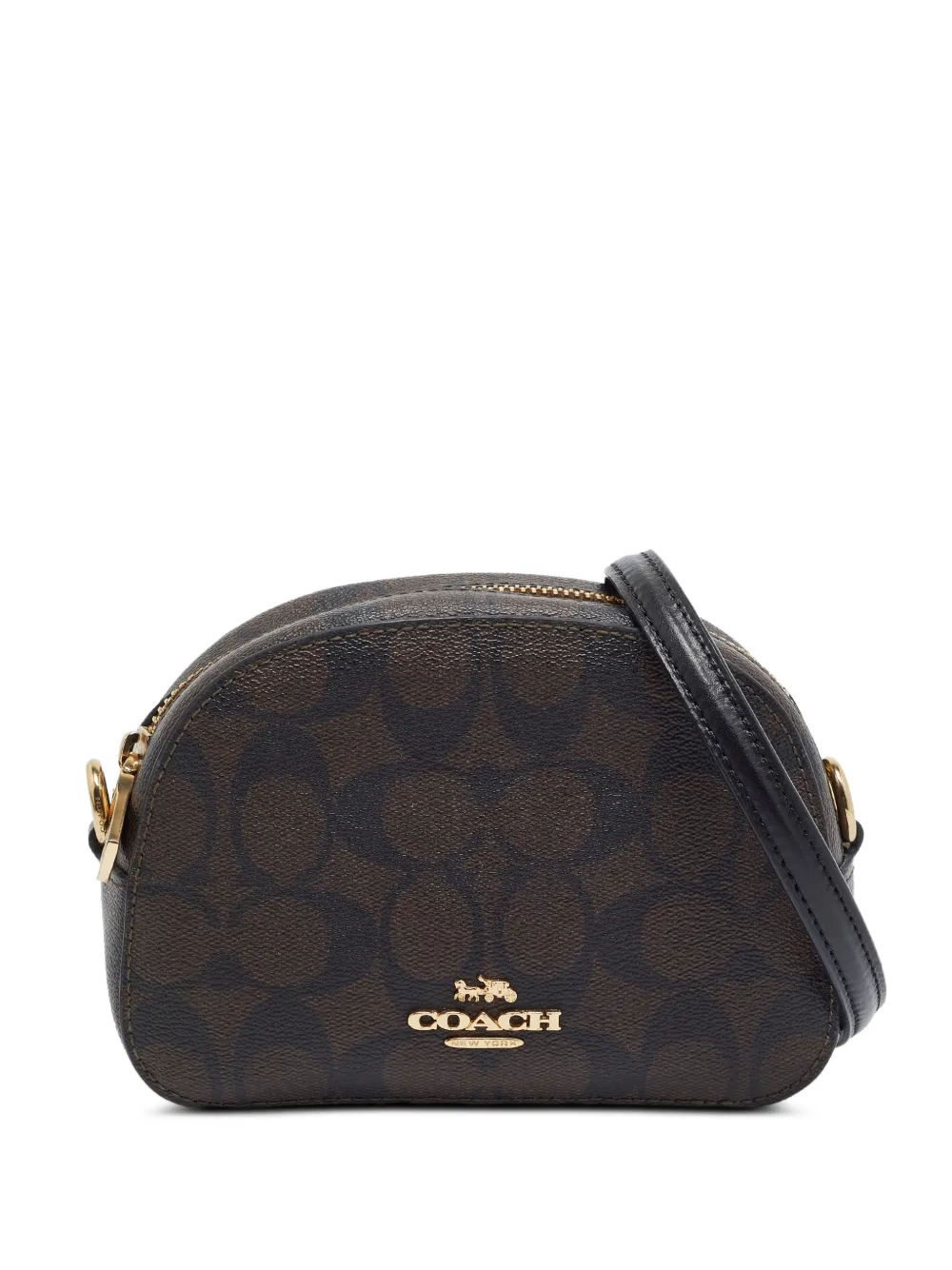 Coach Vintage Serena Mini cross body bag in Brown